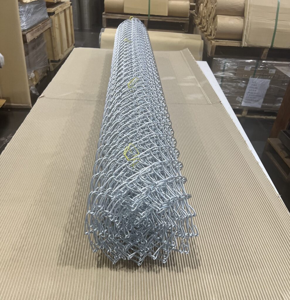 ステンレス製菱形金網の全体写真